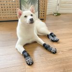 Double Sided Anti-Slip Dog Socks with Adjustable Straps