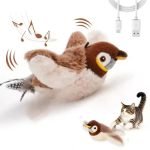 Flappy Bird Toy for Cats: The Ultimate Interactive Playtime Experience (Pack of 1) 2 Flappy Bird Toy for Cats